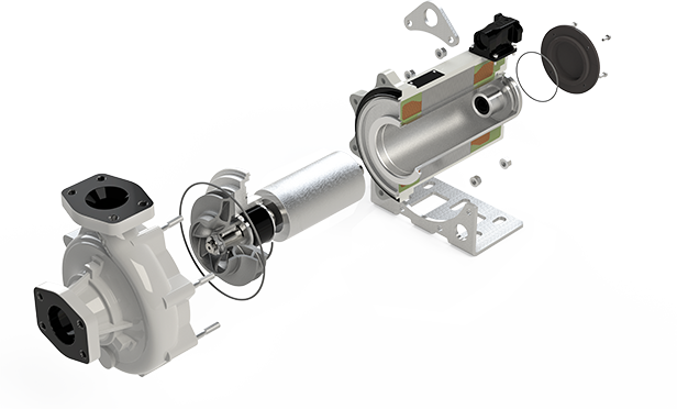 Speck Kühlmittelpumpe SR032125-01 für Bahn und Windkraft Speck Kühlmittelpumpe SR032125-01 für Bahn und Windkraft